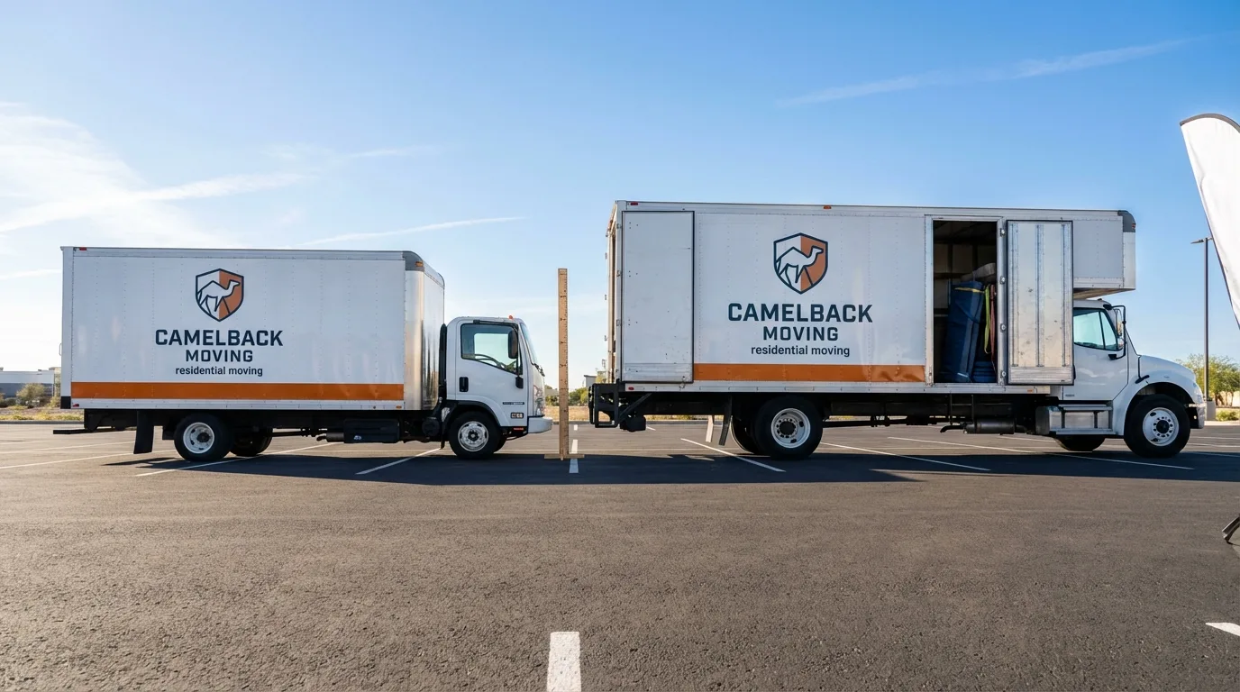 Moving truck size capacity guide in Joseph City